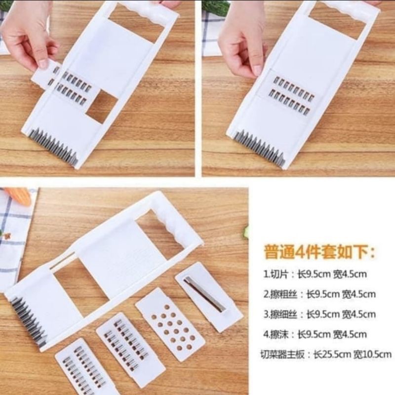 Parutan / Serutan Serbaguna Kentang, Wortel, Kentang,Timun, Dll