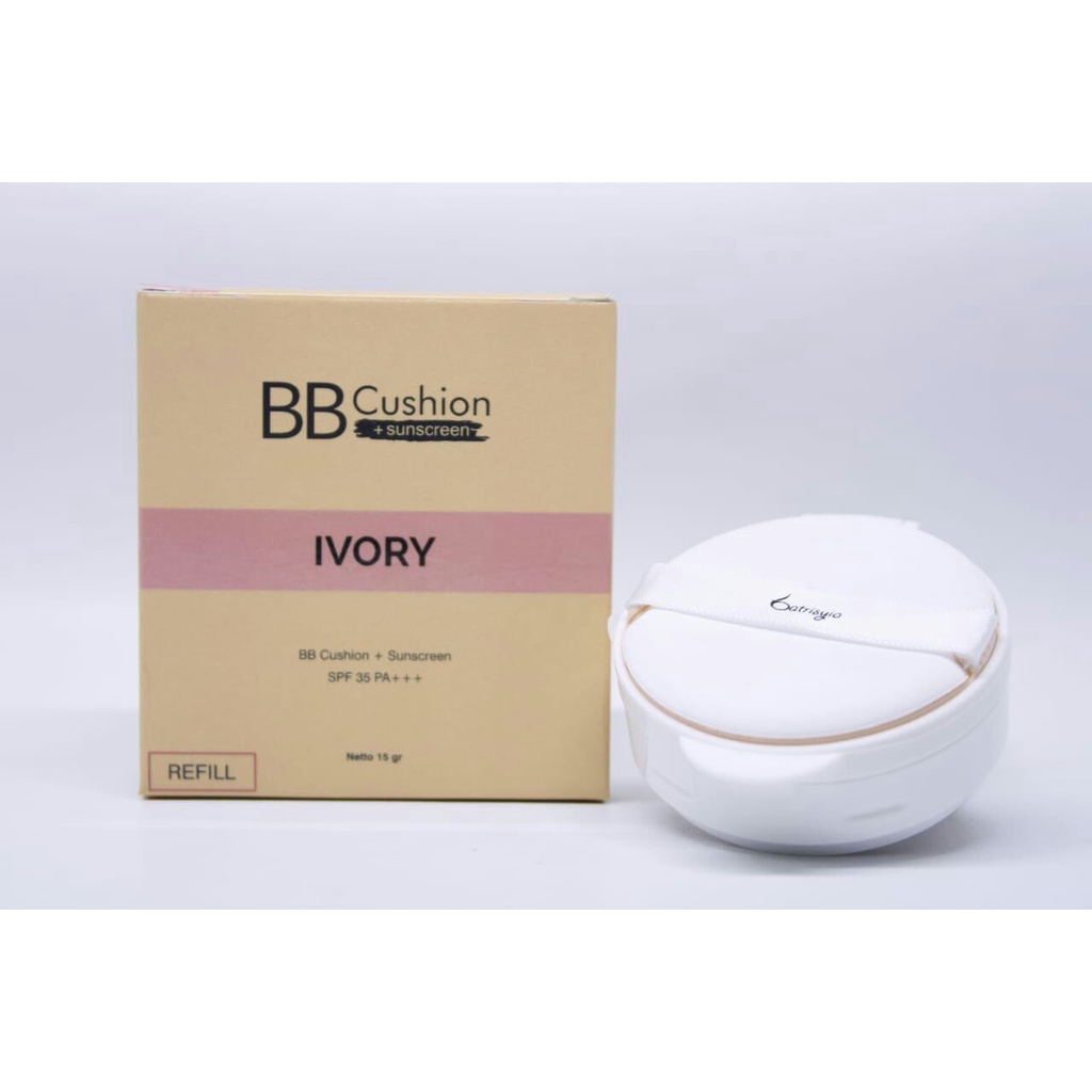 Batrisyia BB Cushion plus Sunscreen REFILL - IVORY