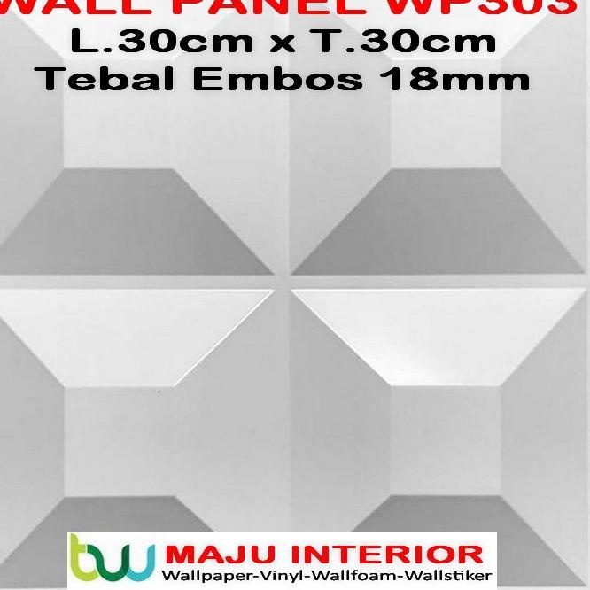 WALL PANEL 3D PVC WALLPANEL 3D WALLPAPER DINDING D3M1