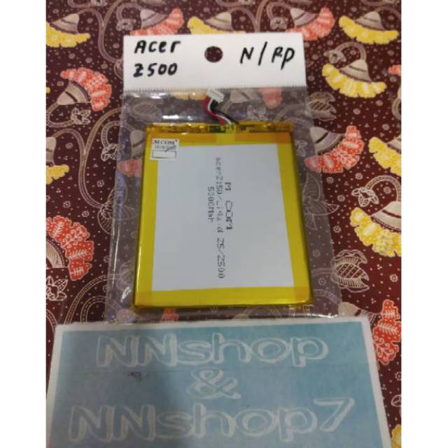 Baterai Acer Z5 Battery Acer Z500 Batre Acer Z150 kabel