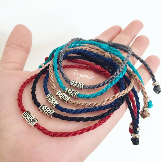 FINGERMADE GELANG NYLON MOTIF TABUNG