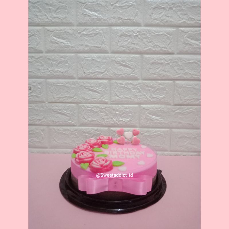 

pudding ulang tahun / pudding cake / kue ulang tahun / pudding valentine / pudding bunga /kue puding