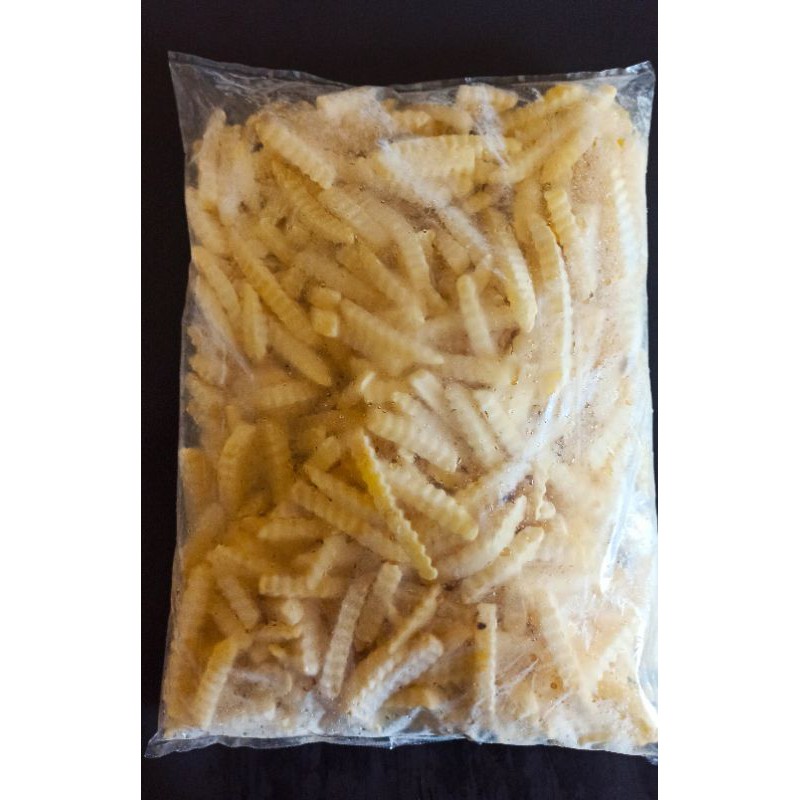 

Kentang Polos Crinkle Cut 2.5 kg