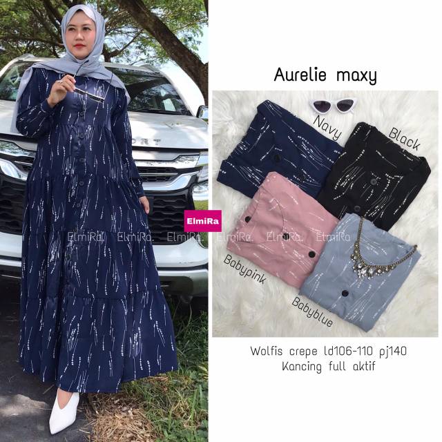 Aurelie maxy by elmira gamis muslim