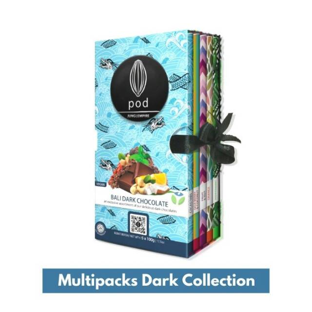 

Pod Chocolate - Multipacks Dark Collection 5 x 100gr