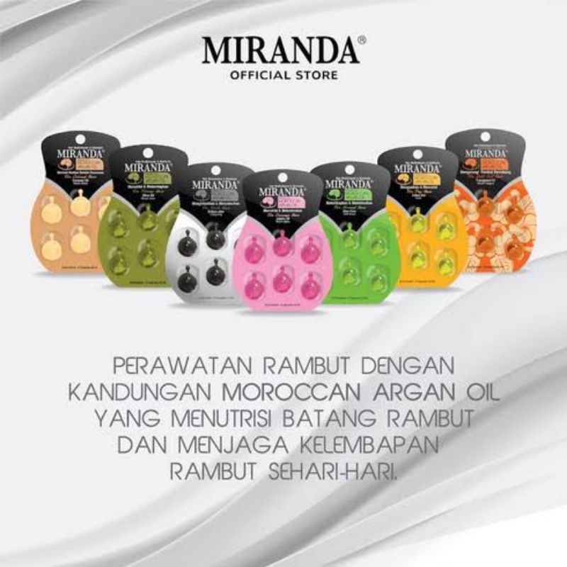 Miranda Hair Vitamin isi 6Caps