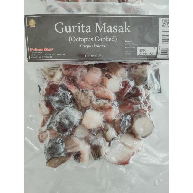 

Gurita Masak (Octupus Cooked) 250 gram