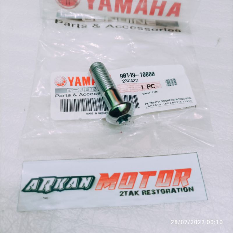 BOLT BAUT KALIPER DEPAN RXKING F1ZR FIZ R FIZR FORCE ONE ZR ORIGINAL