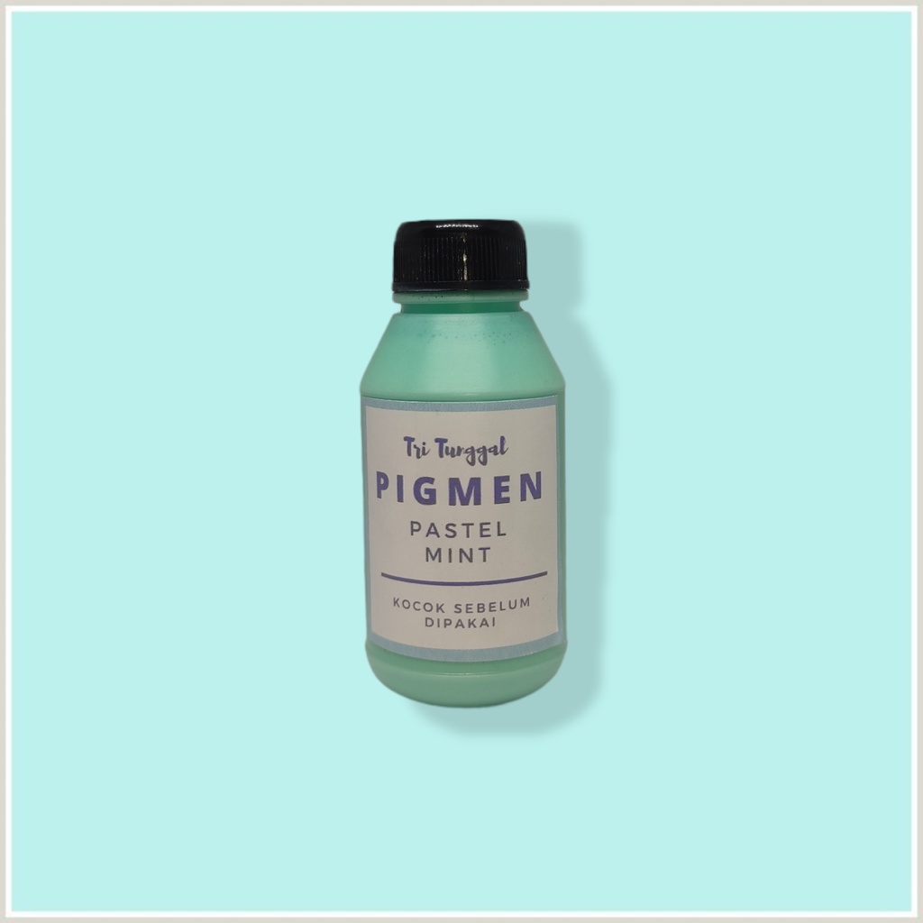 

Pigmen 60gr Pastel Mint Pewarna Sablon Pigment Color Bundle Stabilo Slime Clay Waterbased Tie Dye Pigment Cat Warna Warni Air Cair Cairan Liquid Cat Paint Painting Kerajinan Prakarya Art Seni Kesenian Perlengkapan Gambar Mewarna Lukis Surga Motor Malang