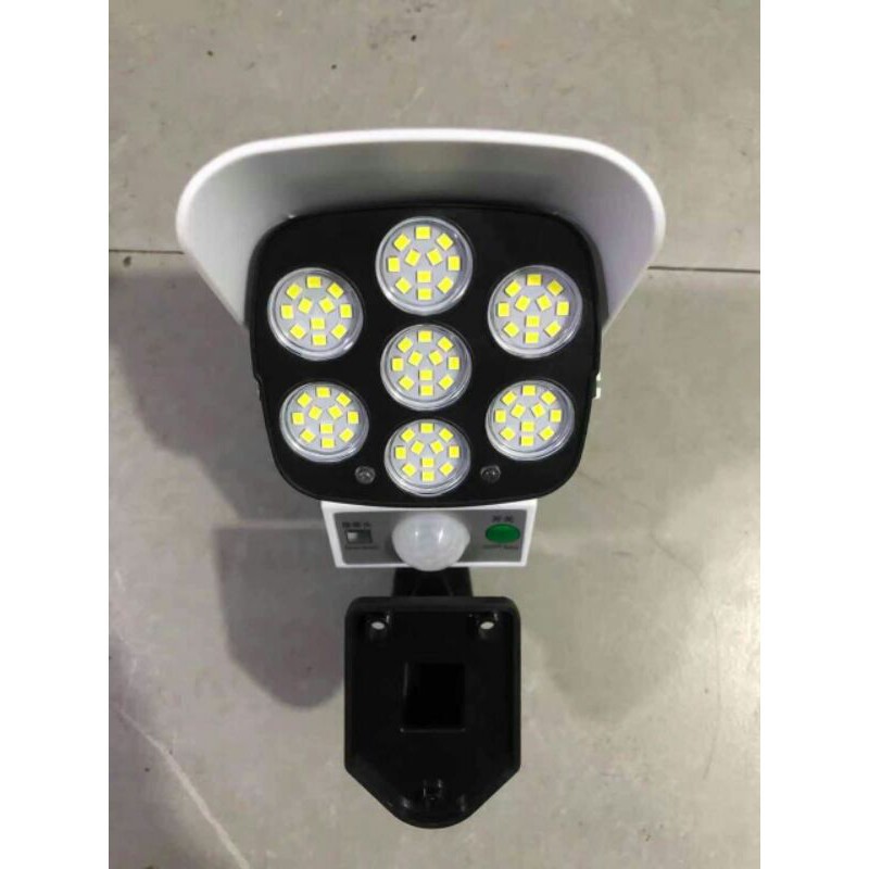 Lampu Sensor Solar Tenaga Surya JD-2178T Bisa Puter 360 Derajat With Remote Control IP65 Waterproof