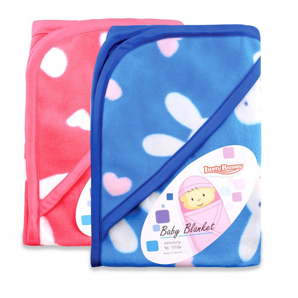 Willsen Lusty Bunny BB-7386 Baby Blanket Selimut Bayi