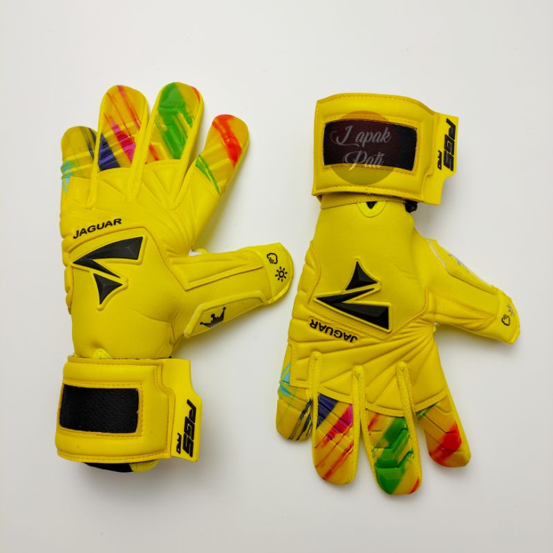 FREE SABLON NAMA PGS PRO JAGUAR KING KUNING SARUNG TANGAN KIPER ORIGINAL