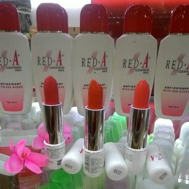 Red A Lipstick 601 610 Shopee Indonesia Lipstik red no 601