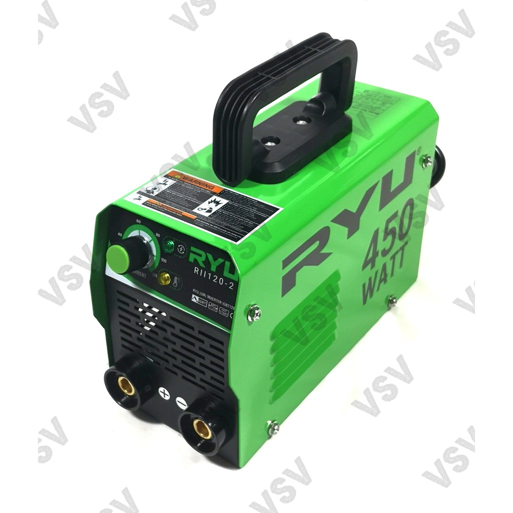 RYU Mesin Las 120A + Bor Impact 13mm Inverter MMA 120 + Impact Drill 13mm