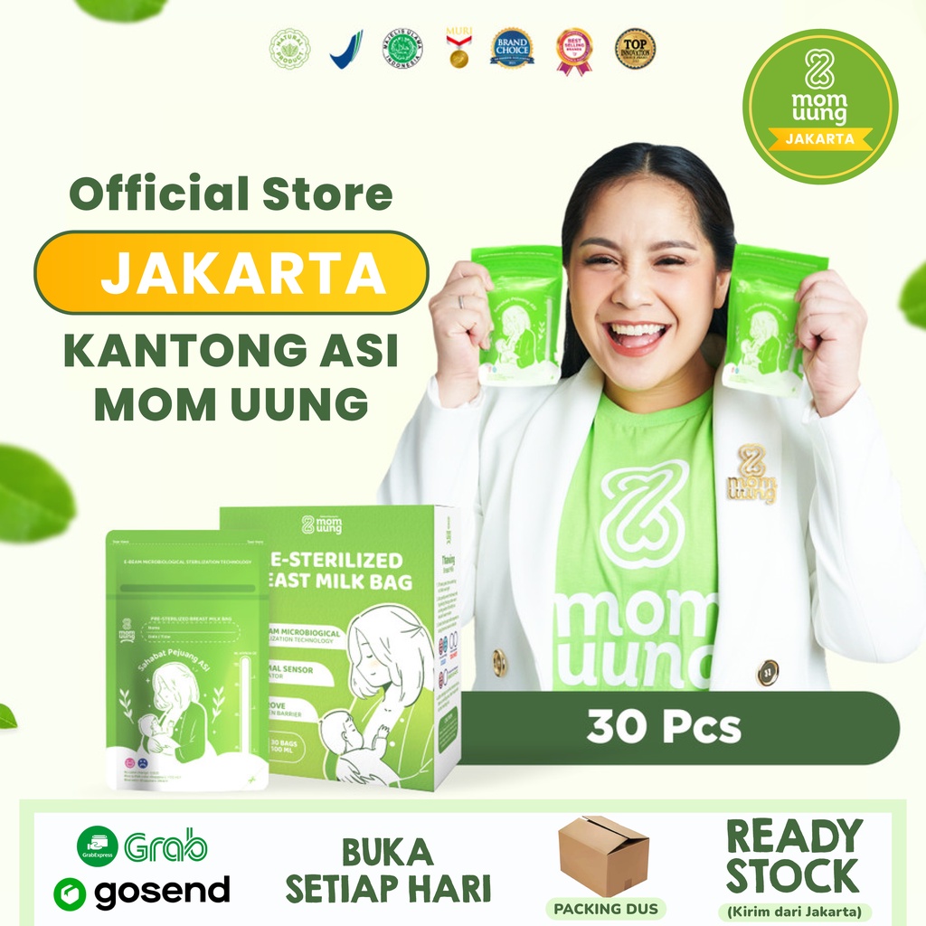 ASI BAG MOM UUNG Pre-sterilized Breast Milk Bag 100ml dan 150ml