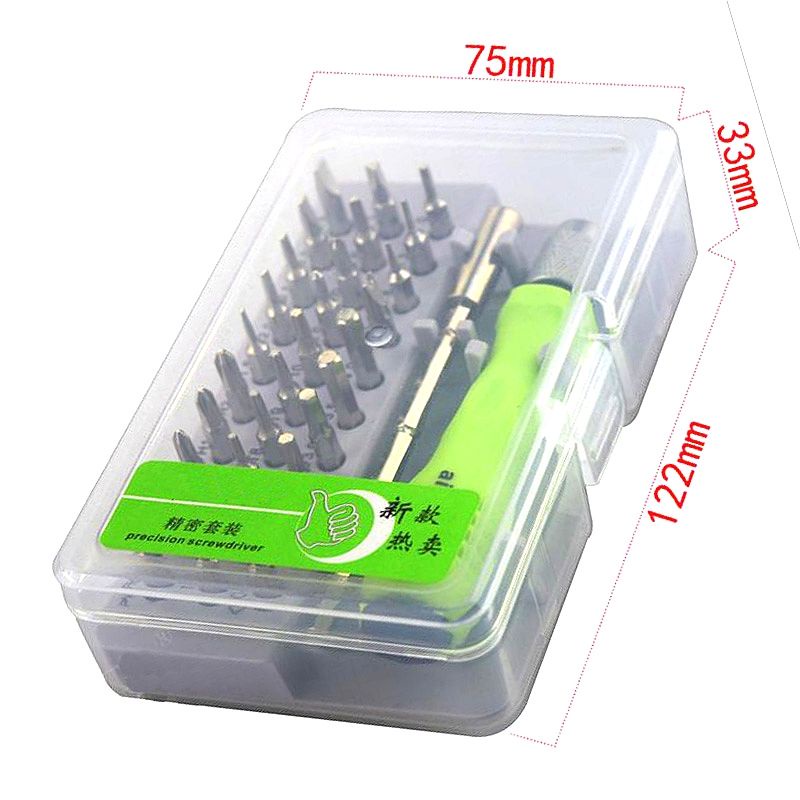 Obeng 30 in 1 Magnetic Screwdrivers Repair Tool Kit for Smartphone