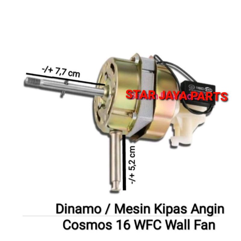 Dinamo / Mesin Kipas Cosmos 16 WFC Kipas Angin Dinding 16 inch