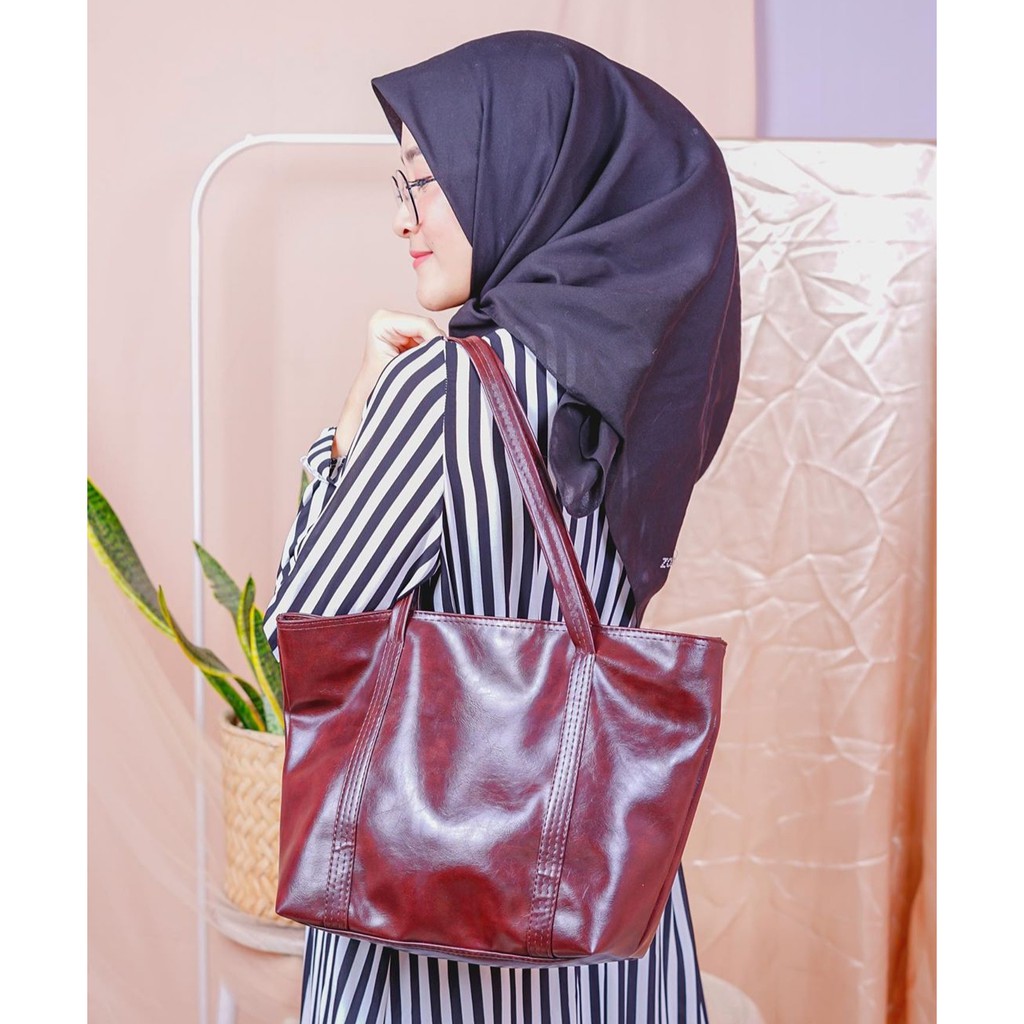 TAS CANDY GLOSSY SHOPPER BAG