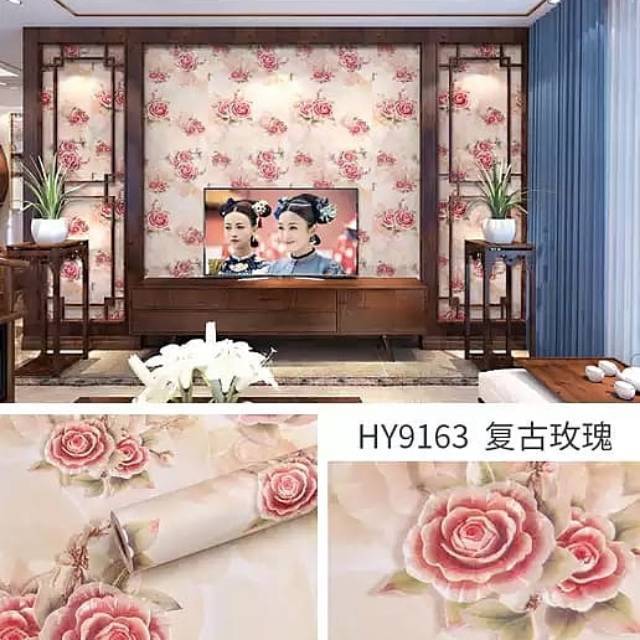 WALLPAPER STICKER PEKANBARU MAWAR Shopee Indonesia WALLPAPER STICKER PEKANBARU MAWAR Shopee Indonesia