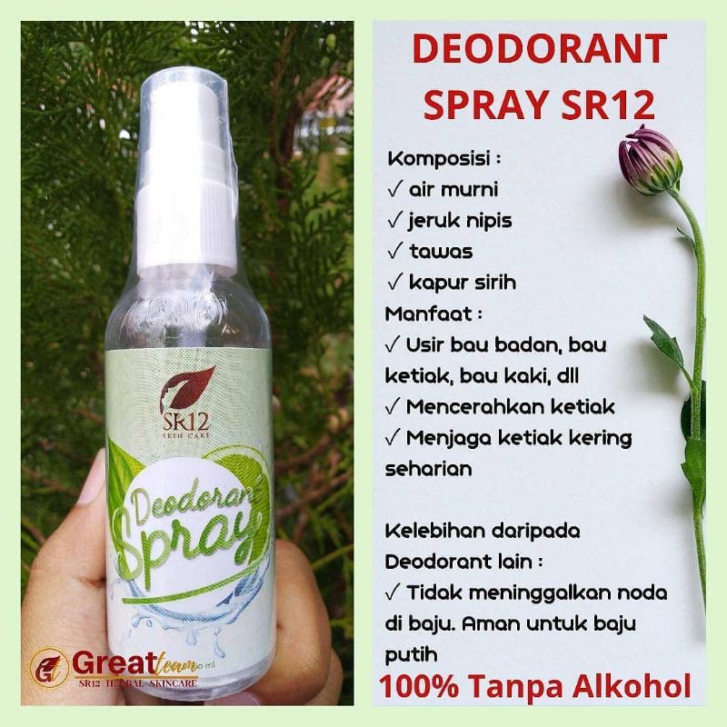Penghilang bau badan||Deodorant Spray||Pemutih ketiak||Pewangi Ketiak