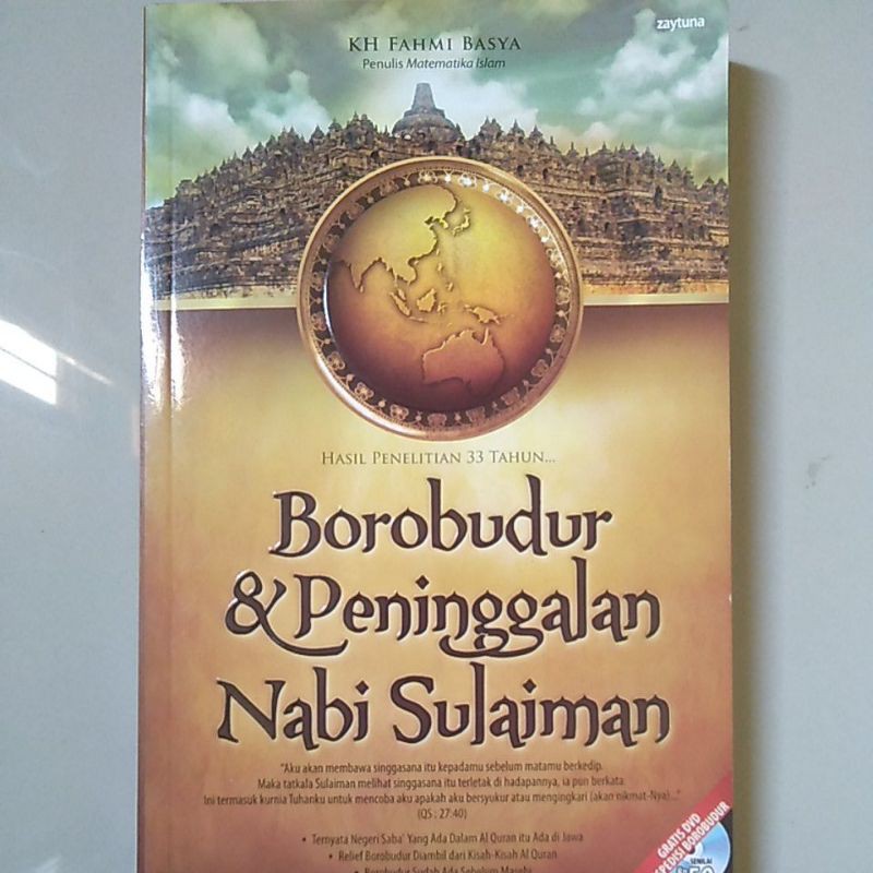 

Buku Borobudur Dan Peninggalan Nabi Sulaiman