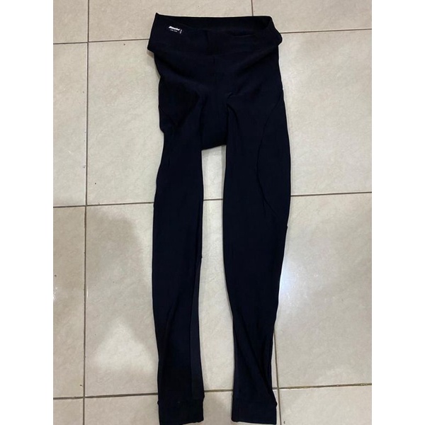 Santini Long Tights Nat Padding Black Celana sepeda Padding santini original