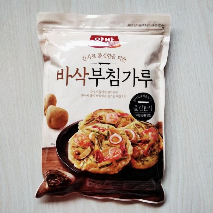 

Tepung Korean Pancake Mix/Basak Bucim Karu/Tepung Bakwam 1Kg