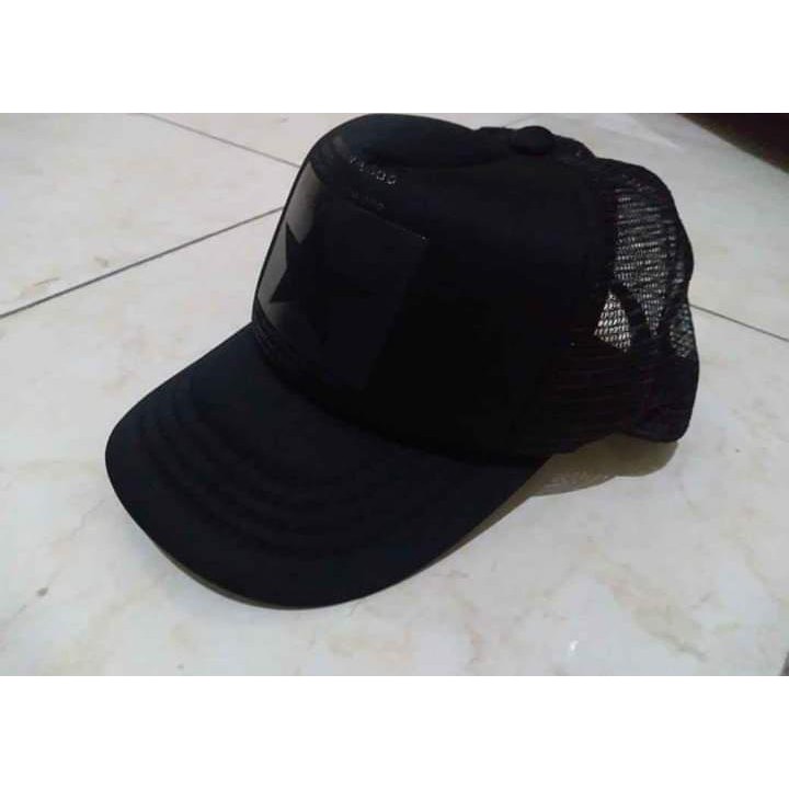 Topi Baseball Bahan Mesh Cepat Kering Motif Bintang