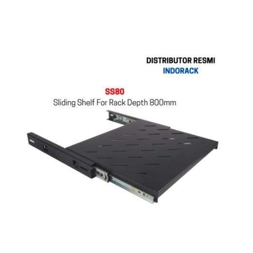 INDORACK SS80 - SLIDING SHELF 1U 550MM RACK SERVER TATAKAN RACK