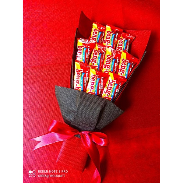 

Buket snack untuk hadiah hampers wisuda ulang tahun seminar proposal graduation