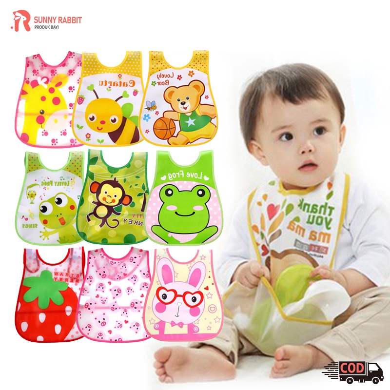 Celemek bayi/Celemek makan bayi/Celemek EVA Bayi/Baby bibs (B4)