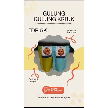 

KERIPIK GULUNG-GULUNG CRISPY