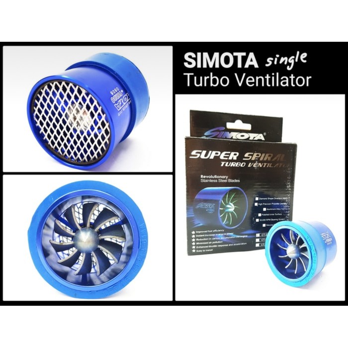 simota turbo ventilator single