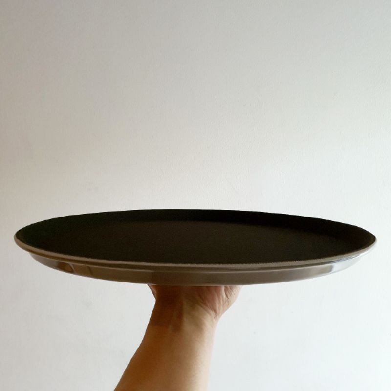 Tray Anti Slip Nampan Baki Anti Slip Round Bulat