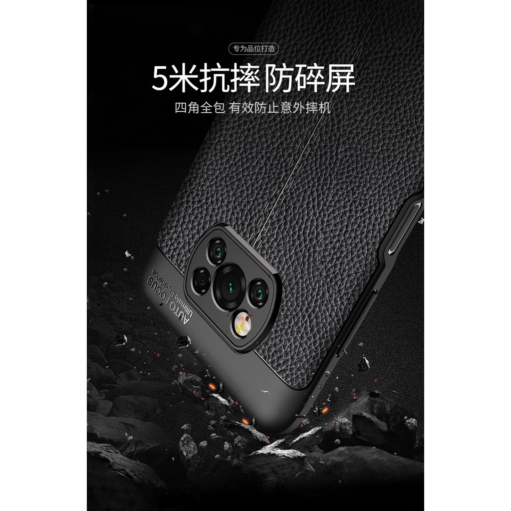 Case XIAOMI POCO X3 / XIAOMI POCO X3 PRO Ultra Slim Auto Focus Leather Premium Softcase