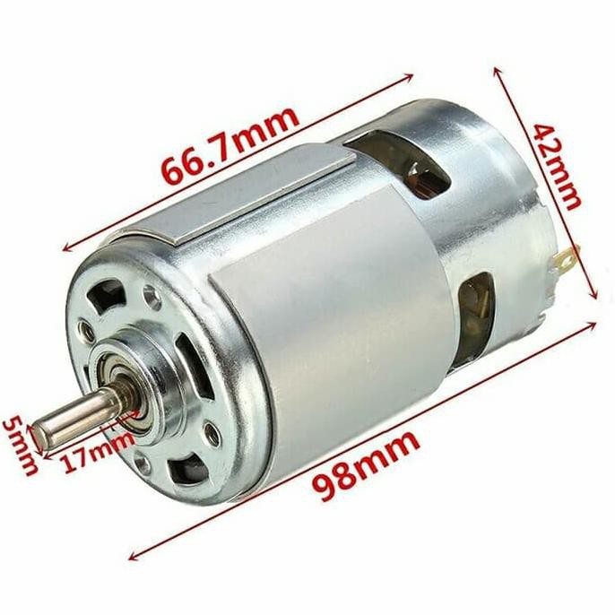 Dynamo DC 775 Output 12V - 24V 12000 - 15000 rpm