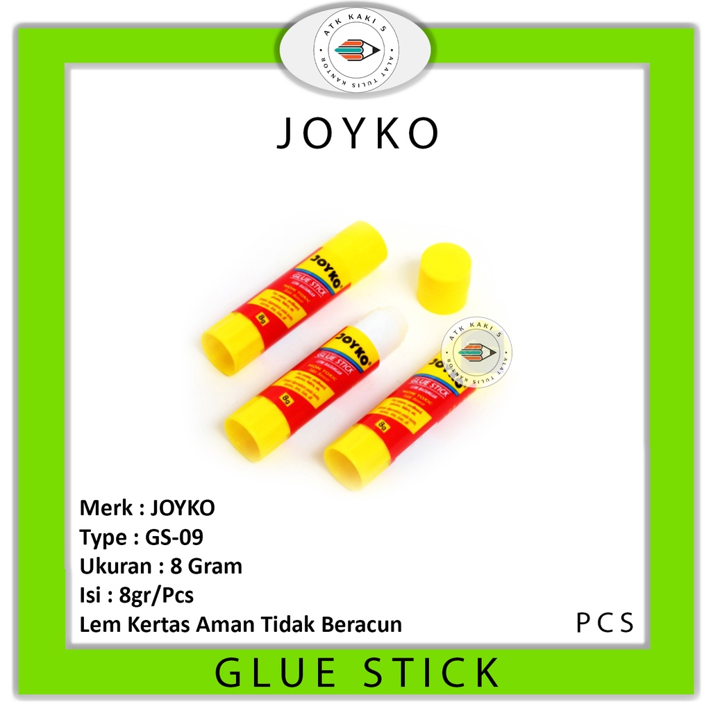 

JOYKO - Glue Stick Lem Stick GS-09 Lem 8Gr - PCS