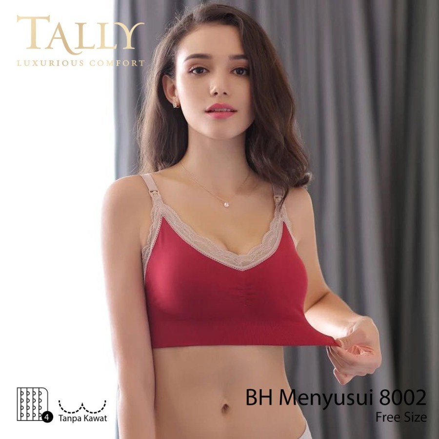 TALLY 8002 Bh Menyusui Bra Nursing Busa Tanpa Kawat Underwear