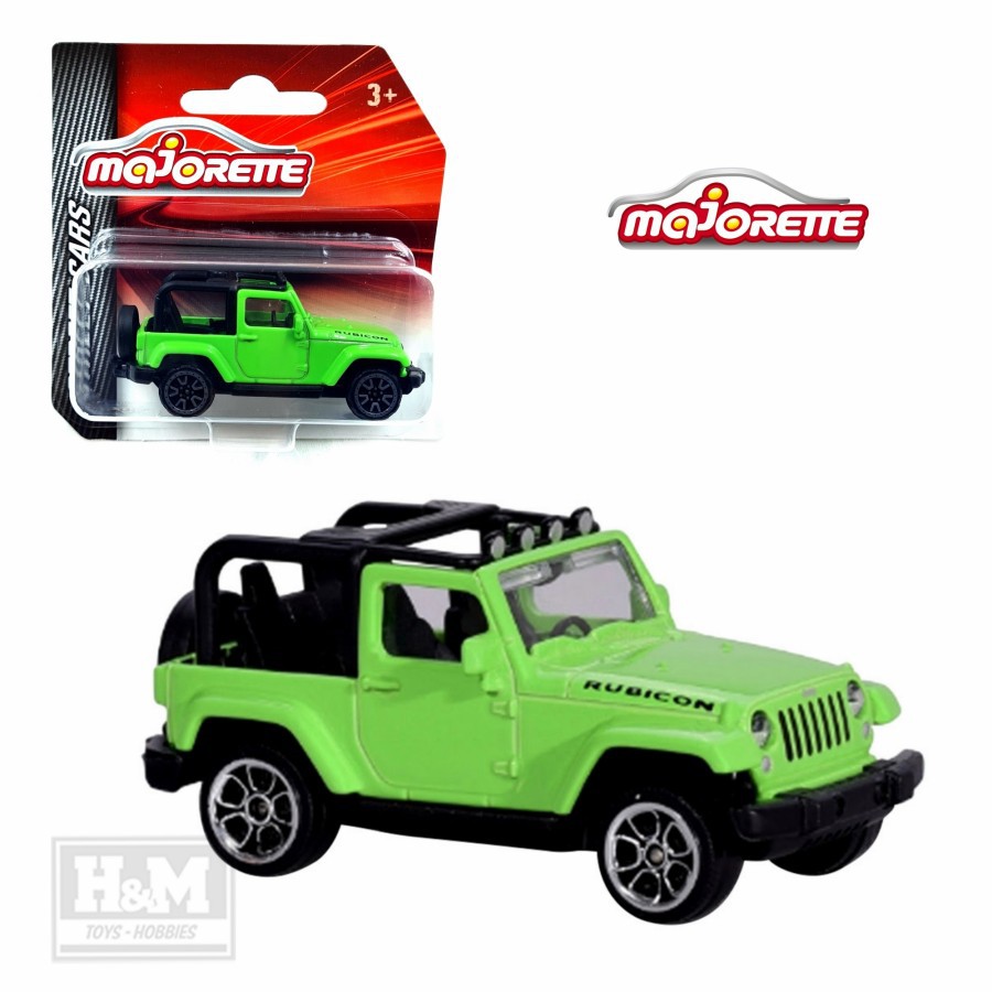 Majorette 1/64 Jeep Wrangler Hijau