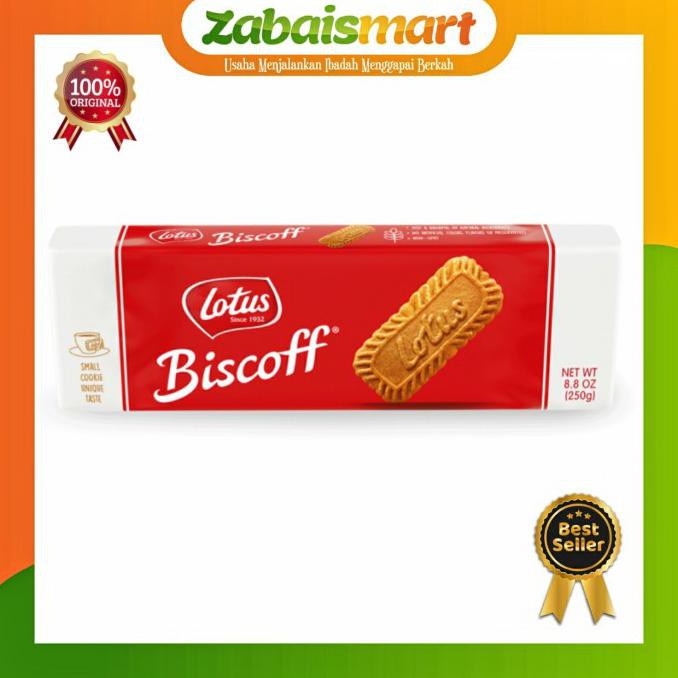 

Lotus Biscoff Caramelized Biscuit 250g STOK TERBATAS Kode 262