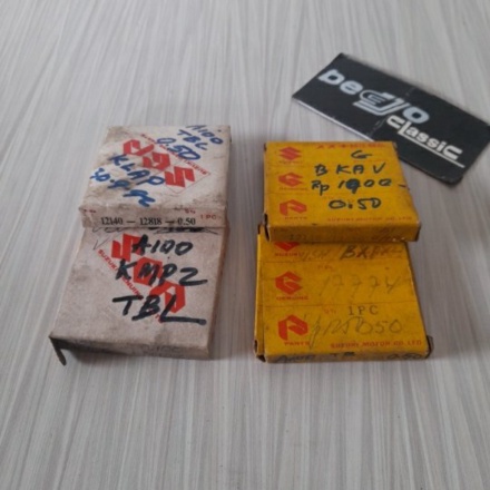 ring cincin piston seher seker SUZUKI A100 A 100 model tebal asli ori orisinil original SGP JAPAN uk