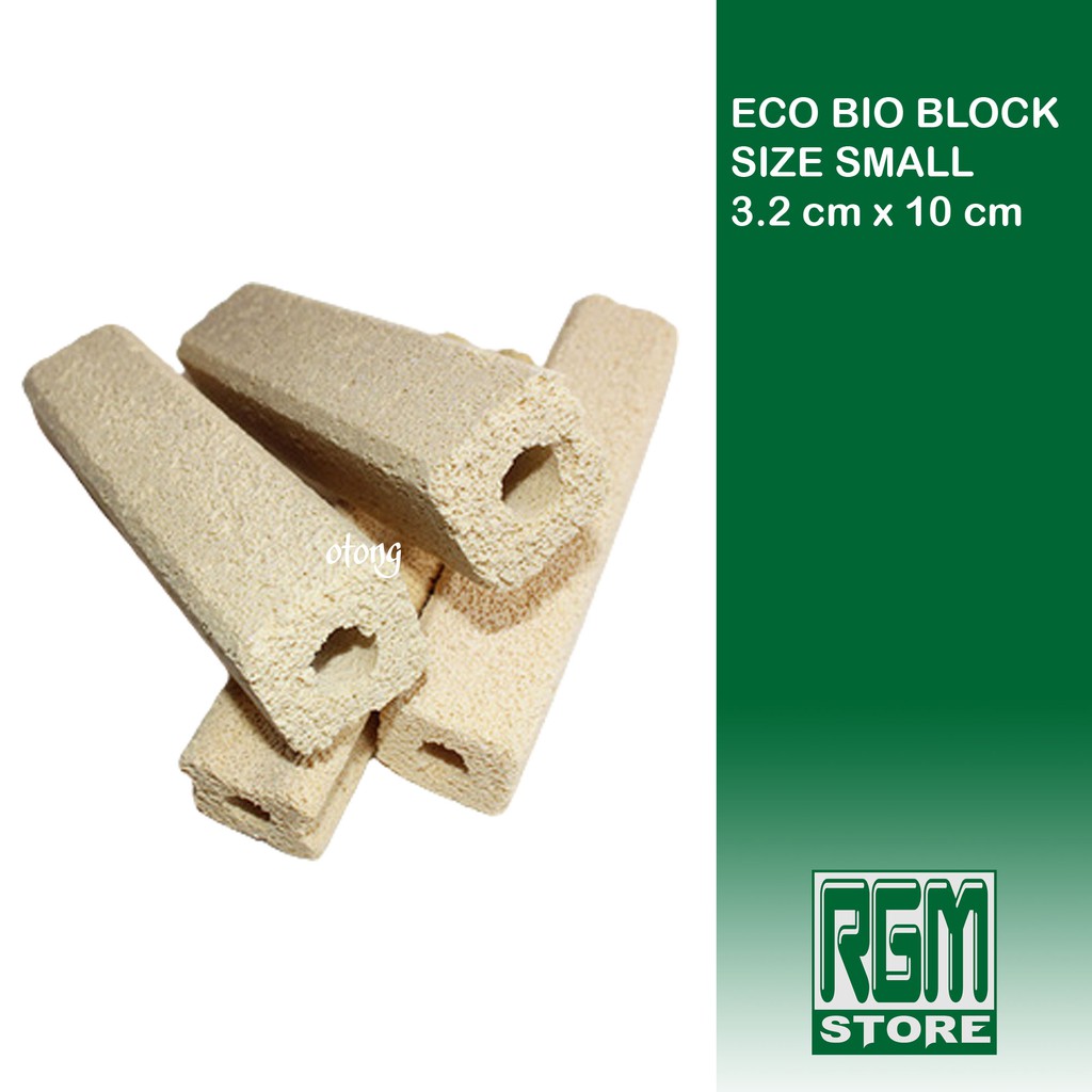 Eco Bio Block Filter momogi media Rumah Bakteri bacteria house