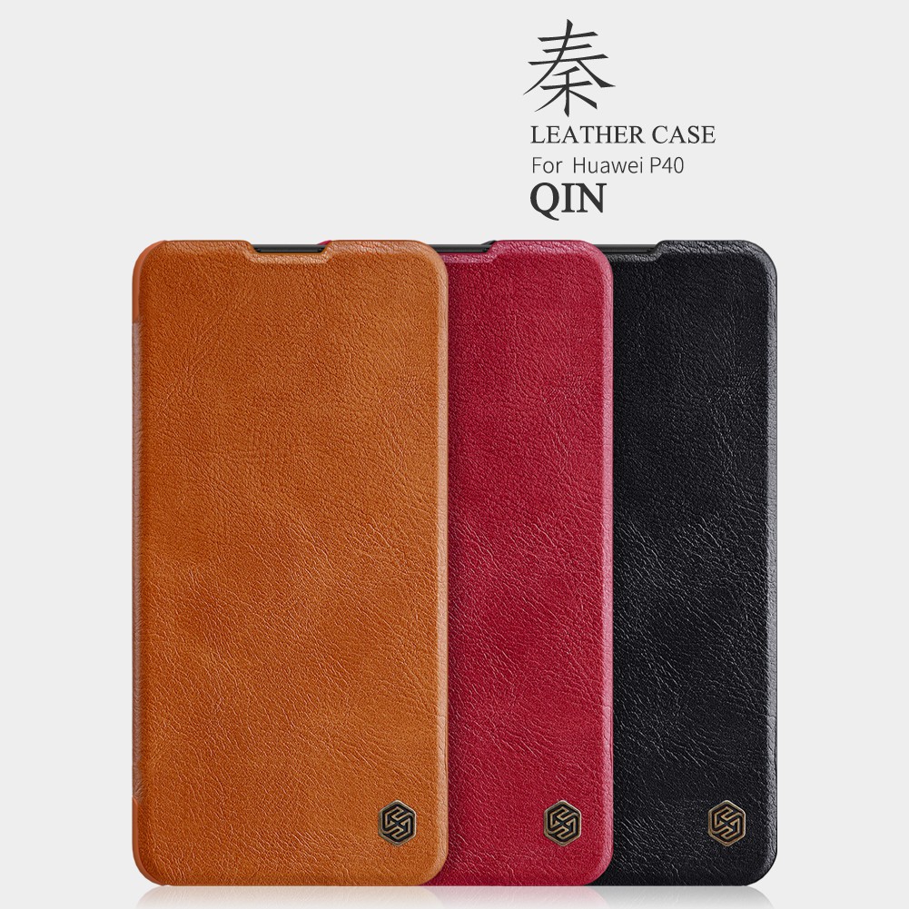 Flip Cover HUAWEI P40 Nillkin Qin Leather Flip Case Original