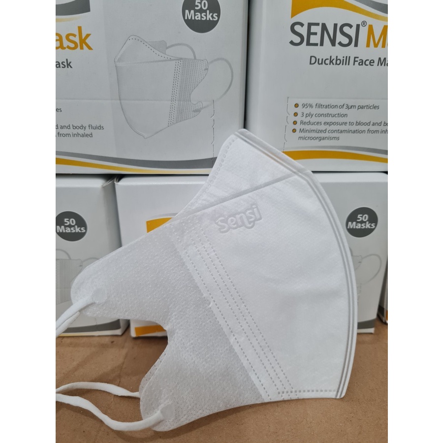 Masker Sensi Duckbill Dewasa 50's / Masker Sensi / Masker Duckbill