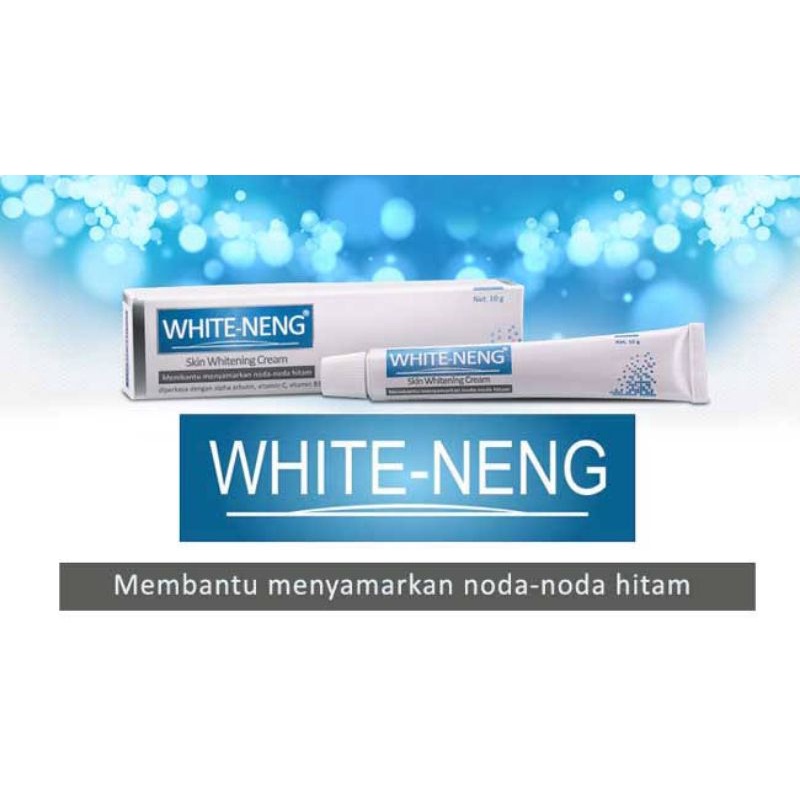 ORIGINAL WHITE-NENG WHITENING CREAM 10 GRAM / WHITE NENG KRIM PENCERAH WAJAH 10GR