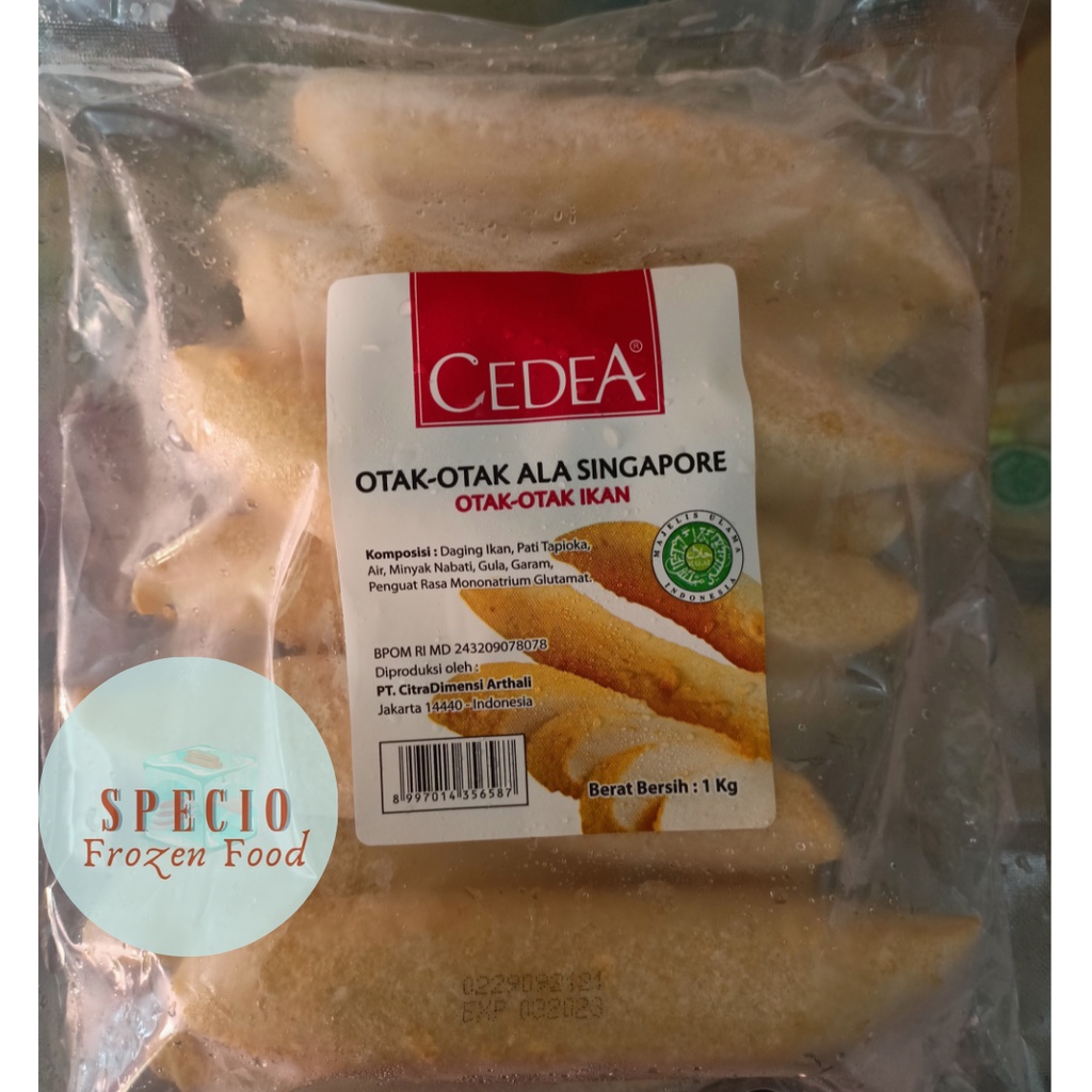 

Cedea Otak-otak Singapur 1 kg