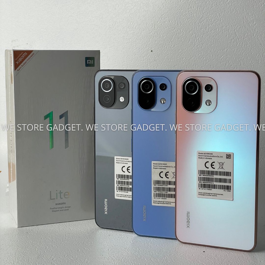 Xiaomi Mi 11 lite 6/64gb,6/128gb & 8/128gb Second Fullset Original