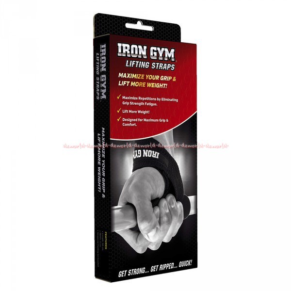 Iron Gym Lifting Straps Tali Ripped Untuk Fitness dan Angkat Beban