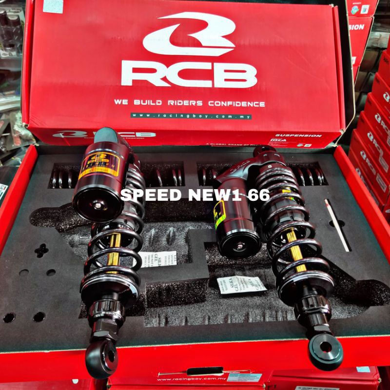 SHOCK SHOCKBEREAKER TABUNG ATAS RCB VS SERIES PREMIUM SINGLE KLIK REBOUND -RB-MB-2 SERIES (G-GL) 320MM RXKING- RXZ - TIGER - SUPRA -SHOGUN DAN ALL PNP-RCB VS SERIES