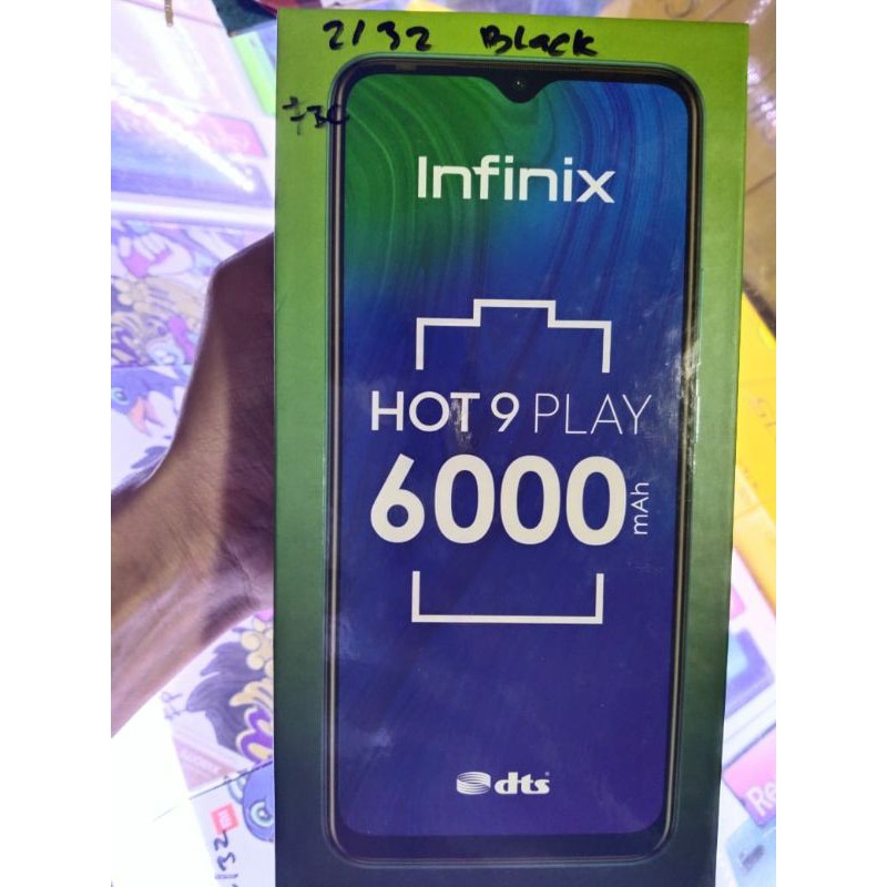 Infinix Hot 9 Play Ram 4/64 GB & 3/64 GB & 2/32 GB & Hot 10 Ram 4/64 GB Garansi Resmi
